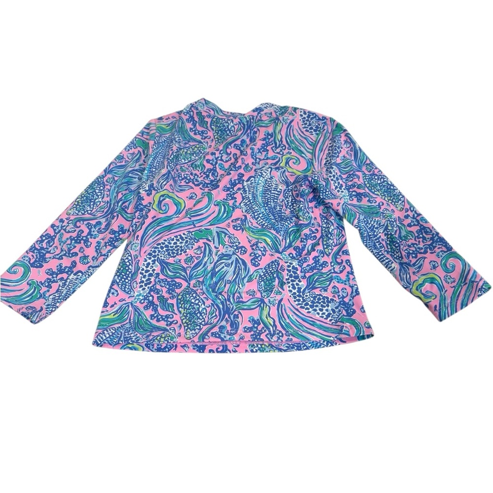 Lilly Pulitzer Girls' Bobby Rashguard Top - Picture 2 of 5